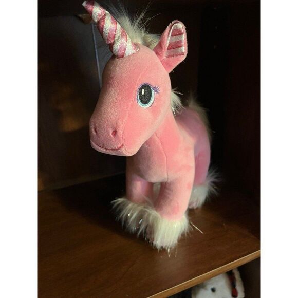 Build a bear employee exclusive candy cane unicorn - Picture 1 of 2